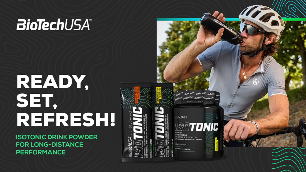 BioTechUSA - official refreshment partner of Tour de Mátra